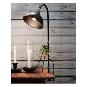 Bordslampa svart